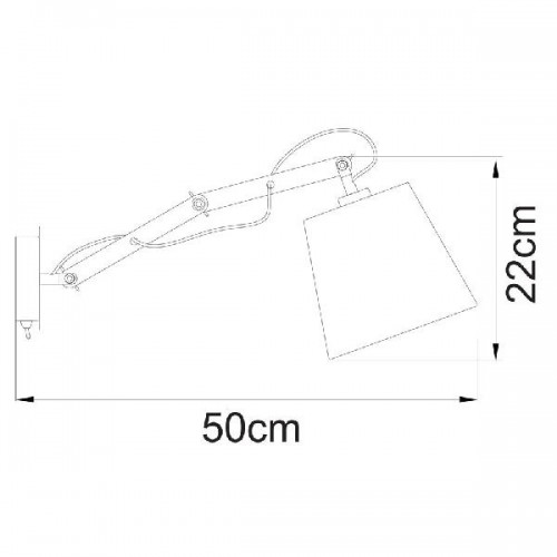 Бра Pinocchio A5700AP-1BK