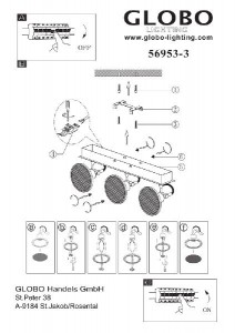 Спот Aaron 56953-3