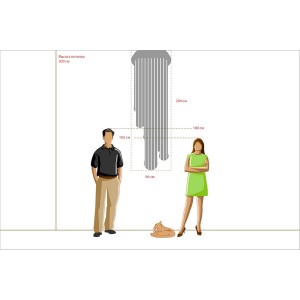 Подвесной светильник Каскад 384012409