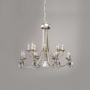 Подвесная люстра 721 721/16+1/M silver