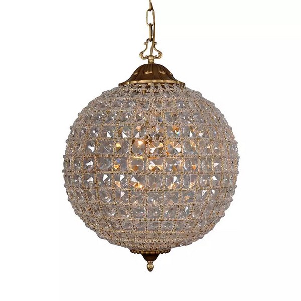 Подвесной светильник Alcazar Crystal CH054-3-VBN Подвесной светильник Alcazar Crystal CH054-3-VBN