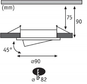 Точечный светильник 92920