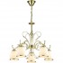 Подвесная люстра 135 135-05-32 gold + clear crystal