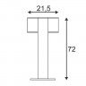 Наземный светильник Cubic pathlight 232554