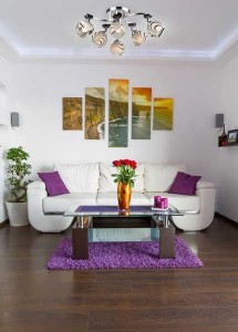 Потолочная люстра 9643 9643/6 алюминий/белый