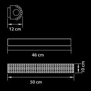 Настенный светильник MONILE 704642
