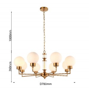 Подвесная люстра Newfangled 2670-8P