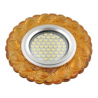 Точечный светильник Luciole DLS-L147 GU5.3 GLASSY/GOLD