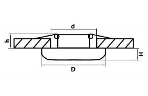 Точечный светильник MONDE 071077