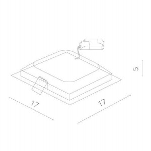 Точечный светильник Riflessione A7416PL-1WH