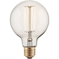 Ретро лампочка накаливания Эдисона  G95 60W