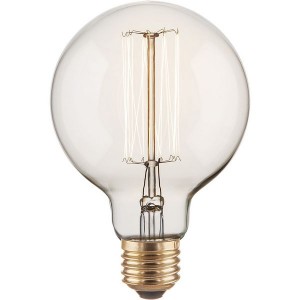 Ретро лампочка накаливания Эдисона  G95 60W