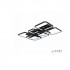Потолочная люстра Satellite 6813-8N-X-T BK