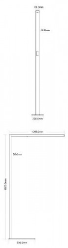 Торшер Office Three 343024