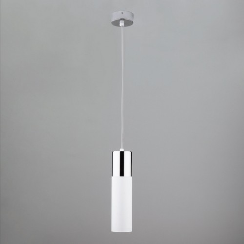 Подвесной светильник Double Topper 50135/1 LED хром/белый