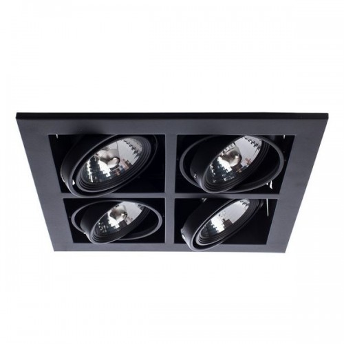 Точечный светильник Cardani Medio A5930PL-4BK