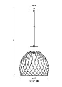 Подвесной светильник Isabelle 54817H