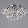 Потолочная люстра Crystal 10081/6 хром/прозрачный хрусталь Strotskis