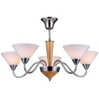 Потолочная люстра Evora EVORA 11400/5C CHROME, OAK