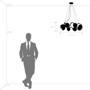 Подвесная люстра Globo 803167