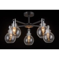Потолочная люстра  SPHERE 81021-5C MATT BLACK