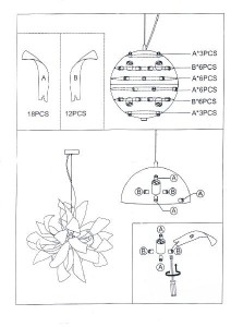 Подвесная люстра TURBIO 754266
