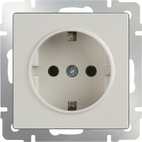 Розетка Слоновая кость WL03-SKG-01-IP20-ivory