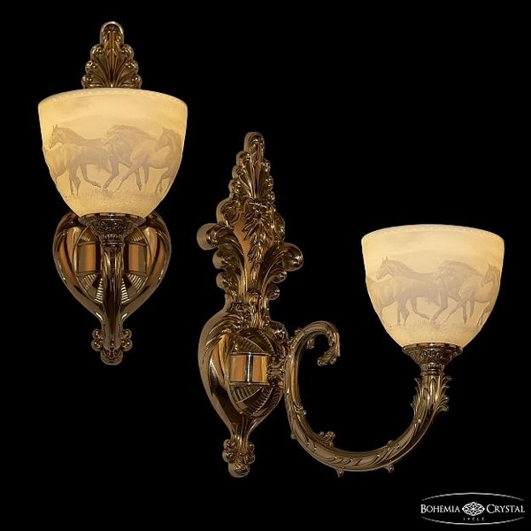 Бра 7109 7109B15/1/210 G P1 U Horse Бра 7109 7109B15/1/210 G P1 U Horse
