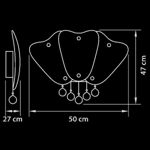 Настенный светильник LOBO 804640