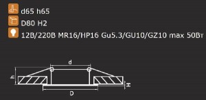 Точечный светильник Lega 16 011029