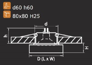 Точечный светильник LUI 006124