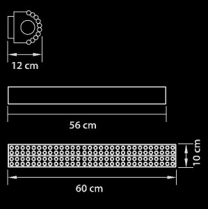 Настенный светильник MONILE 704652