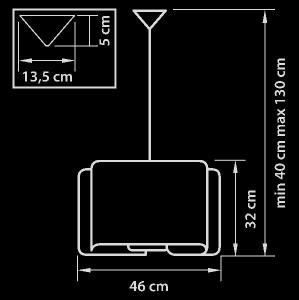 Подвесной светильник Pittore 811134
