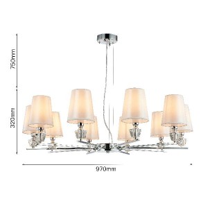 Подвесная люстра Satis 2677-10P