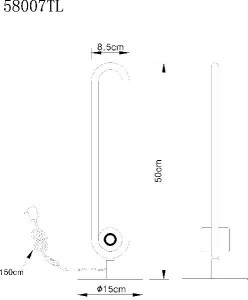 Интерьерная настольная лампа Toppole 58007TL