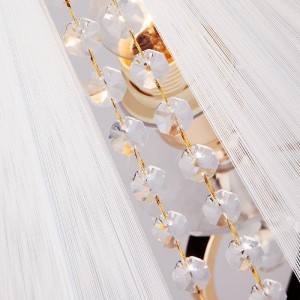 Интерьерная настольная лампа 3419 3419/1Т золото/белый Strotskis