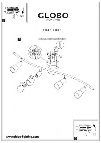 Спот Cathy 5453-4