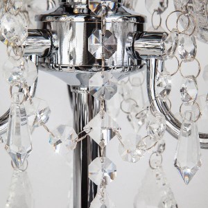 Интерьерная настольная лампа 2045 2045/3T хром/черный настольная лампа