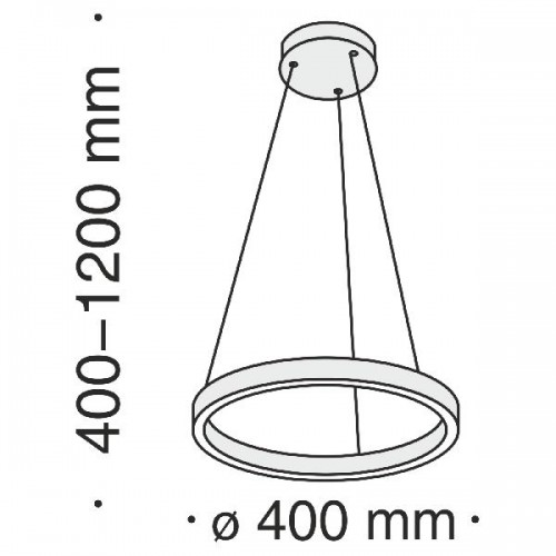 Подвесной светильник Rim MOD058PL-L22B4K
