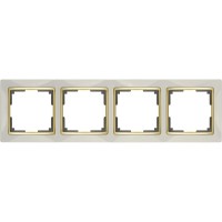 Рамка Слоновая Кость,Золото WL03-Frame-04-ivory-GD