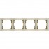 Рамка Слоновая Кость,Золото WL03-Frame-04-ivory-GD