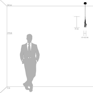 Подвесной светильник AEREO 711011