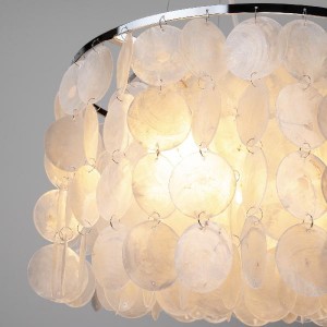 Подвесная люстра 60005-3535 60005/3 хром/перламутр