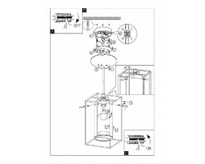 Подвесной светильник Loncino 1 94377