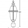 Плафон  89403 Bl