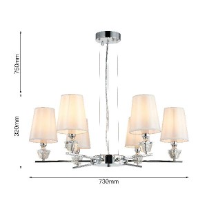 Подвесная люстра Satis 2677-6P