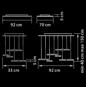 Подвесной светильник FAVO 750263