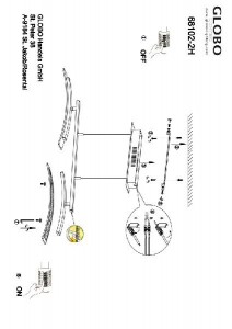 Подвесной светильник Valeria 68102-2H