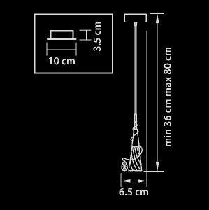 Подвесной светильник AEREO 711014