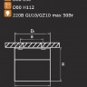 Точечный светильник Ottico 214410